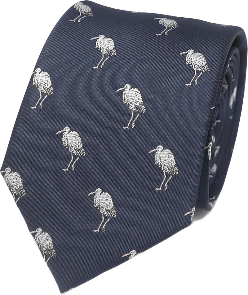 MENDEPOT Animal Pattern Necktie With Gift Box Sea Animal Pattern Tie Father's Day Birthday Gift Tie - Image 1
